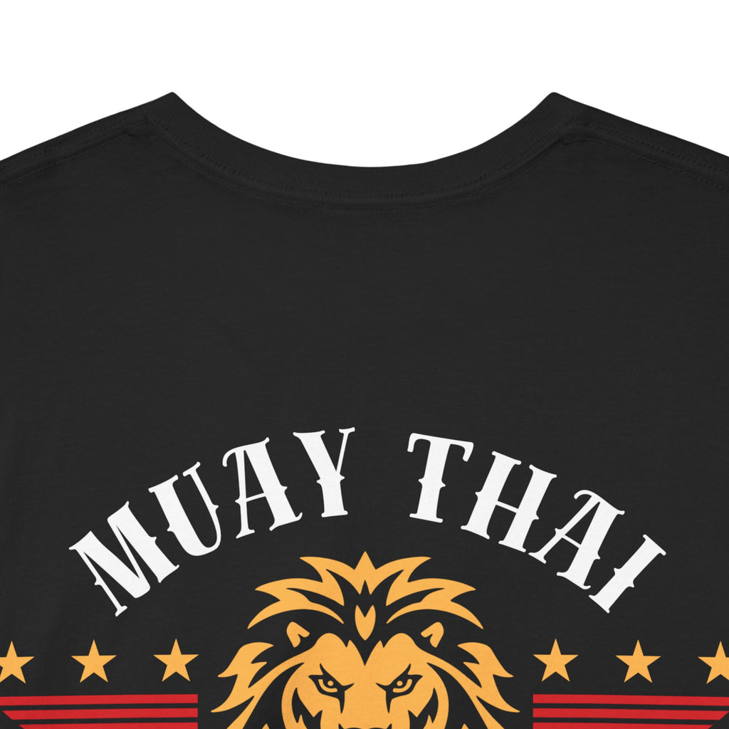 Lions Fight Club Tee — Vintage- Lion- Muay Thai- Back Print