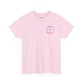 Flamingo Beach Tee – 'Ready to Rock the Beach' Tropical Palm Graphic