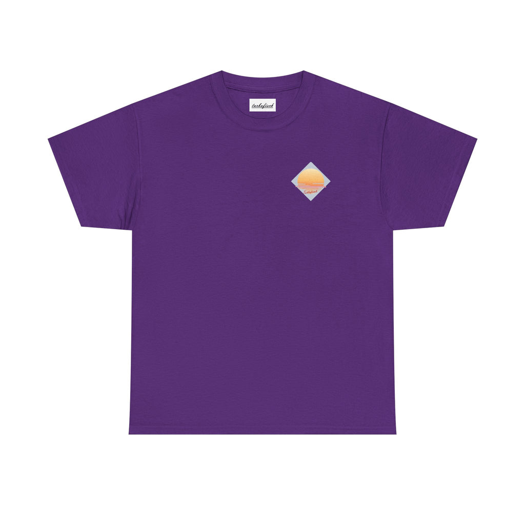 Beach Cross- T-Shirt — Sunset Palm Arrow - Tee