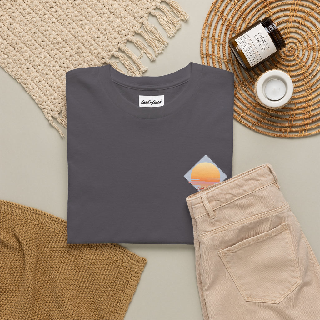 Beach Cross- T-Shirt — Sunset Palm Arrow - Tee