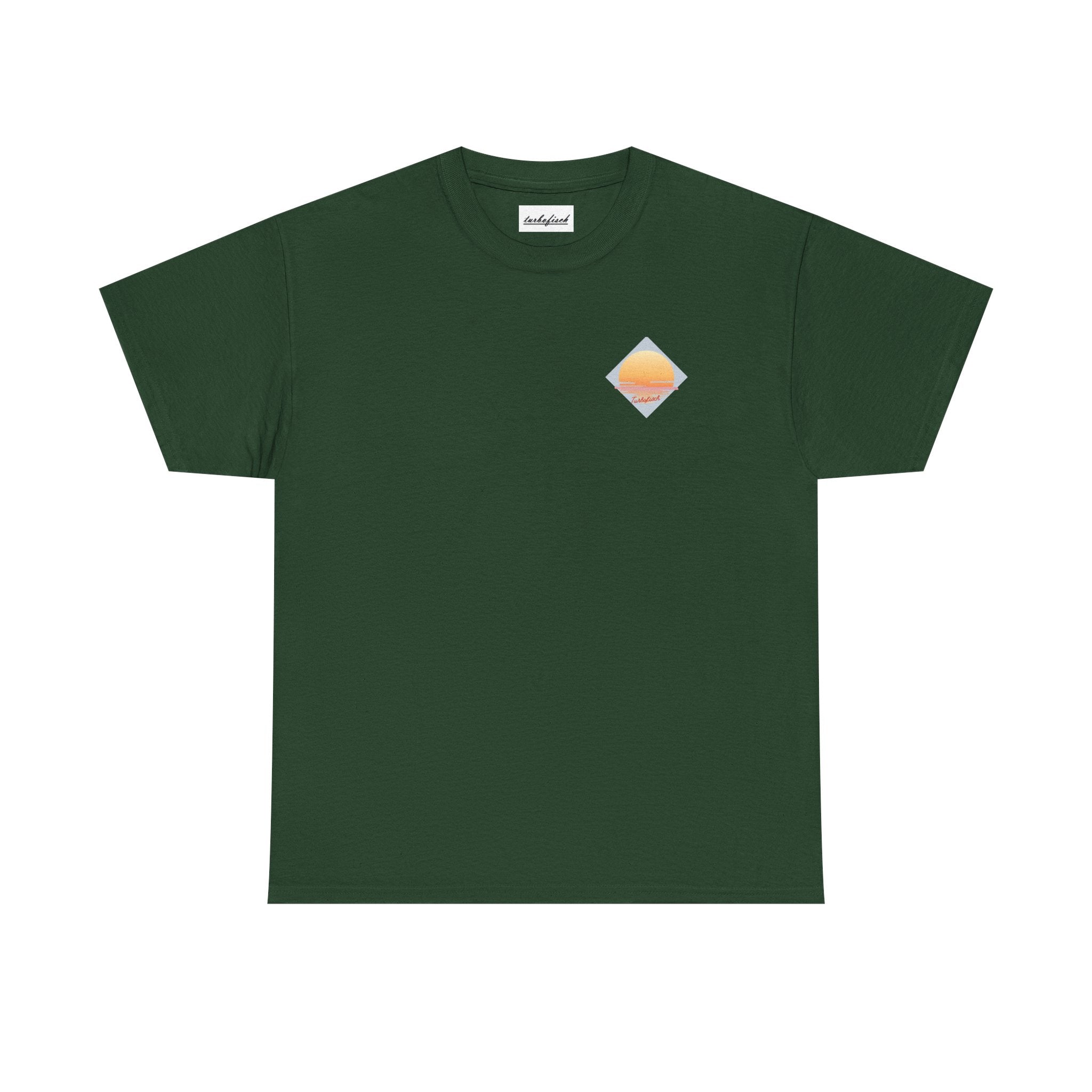 Beach Cross- T-Shirt — Sunset Palm Arrow - Tee