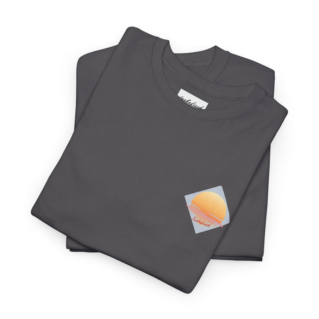 Beach Cross- T-Shirt — Sunset Palm Arrow - Tee