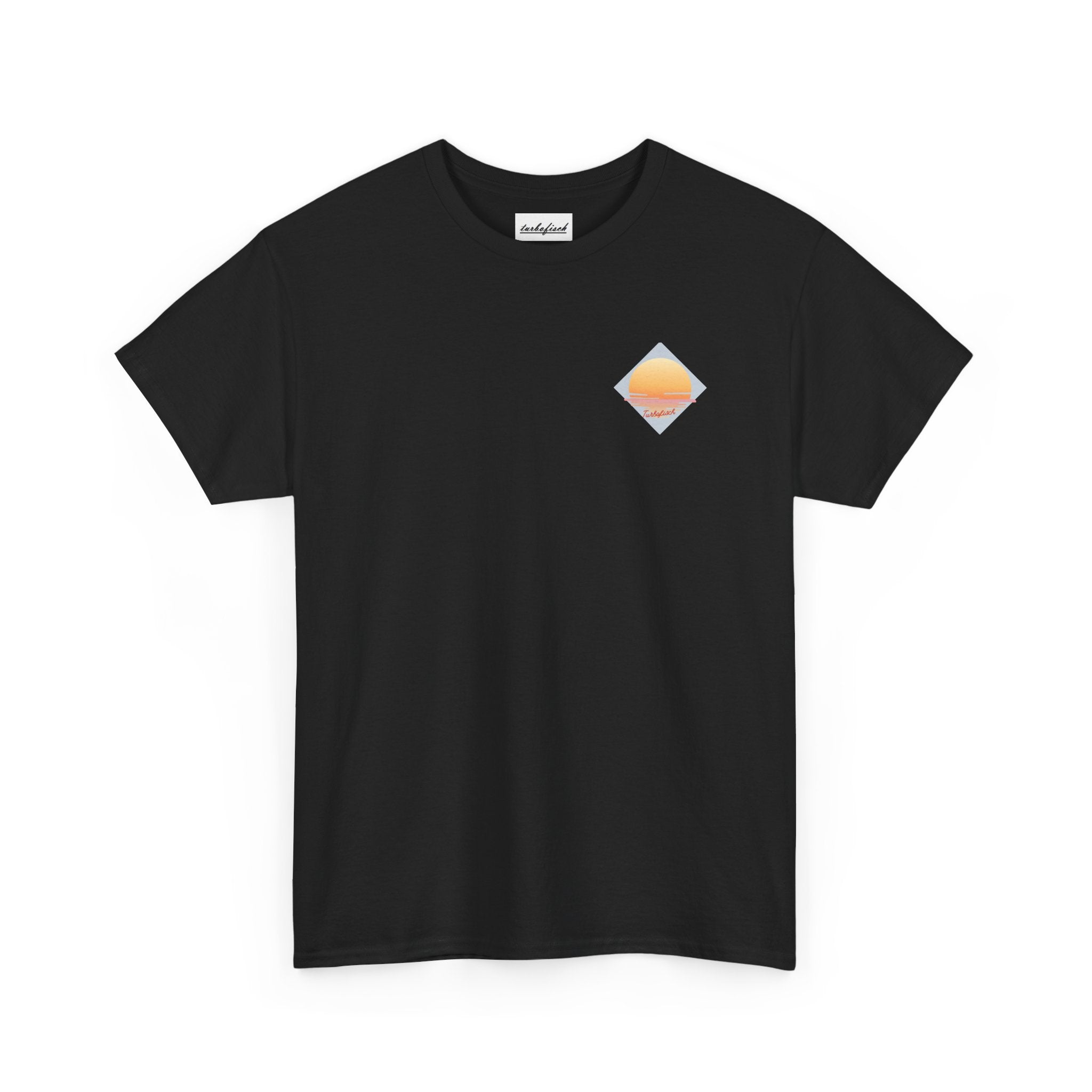 Beach Cross- T-Shirt — Sunset Palm Arrow - Tee