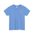 Flamingo Beach Graphic Tee — Retro Palm Tree & Surfboard Shirt