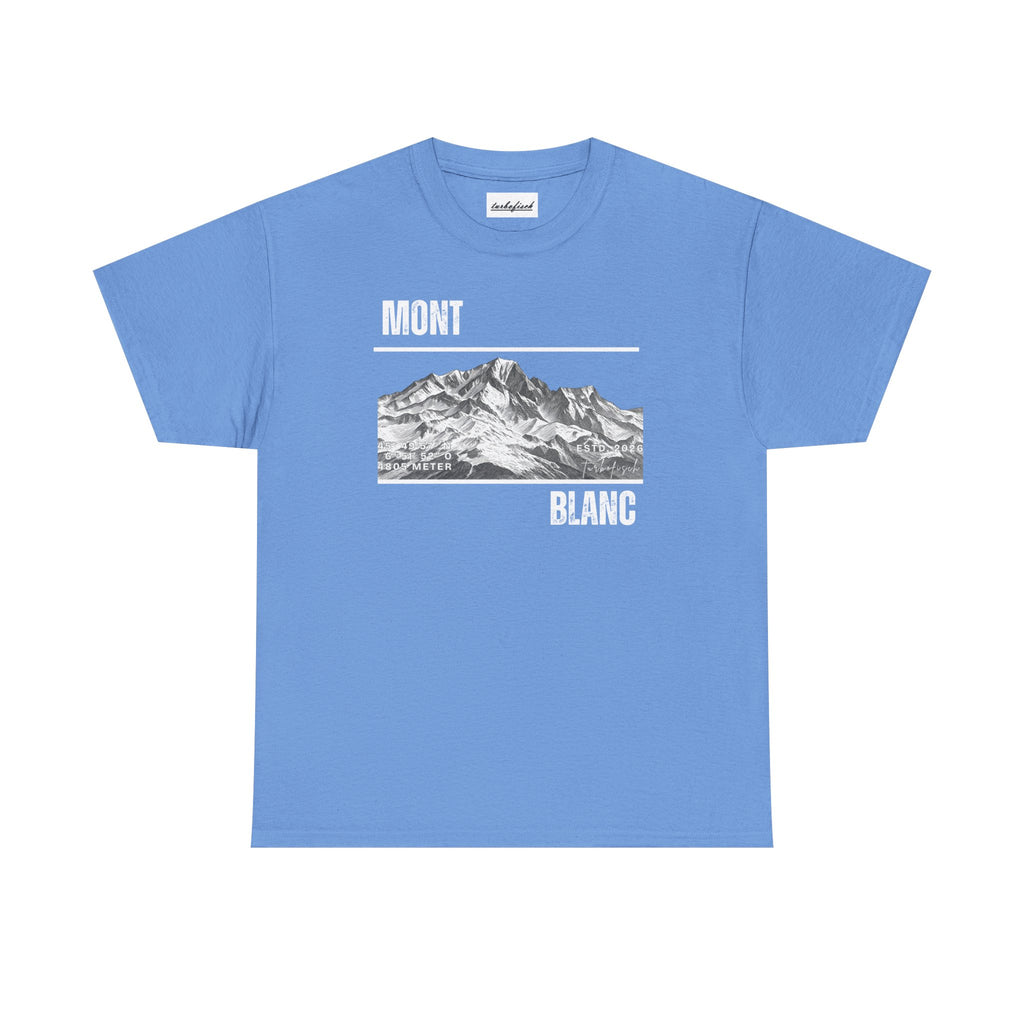 Mont Blanc Mountain Tee — Vintage- Hiking- Mountain- T-Shirt
