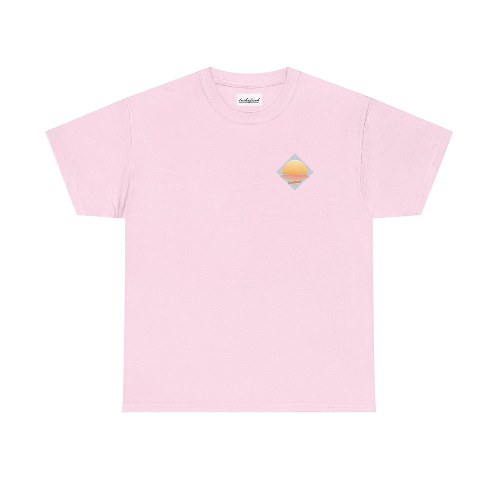 Beach Cross- T-Shirt — Sunset Palm Arrow - Tee