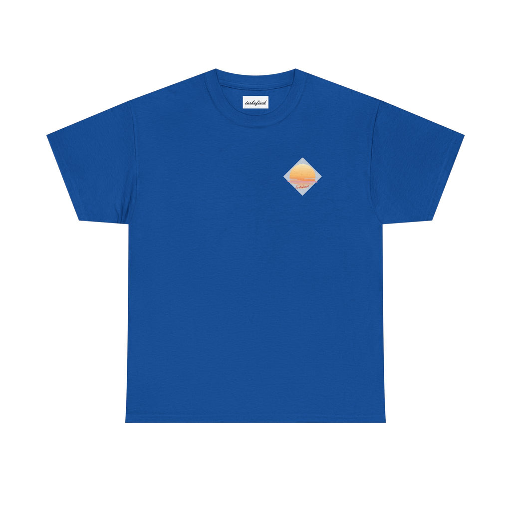 Beach Cross- T-Shirt — Sunset Palm Arrow - Tee