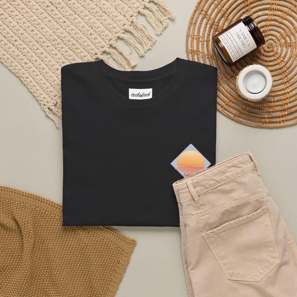 Beach Cross- T-Shirt — Sunset Palm Arrow - Tee