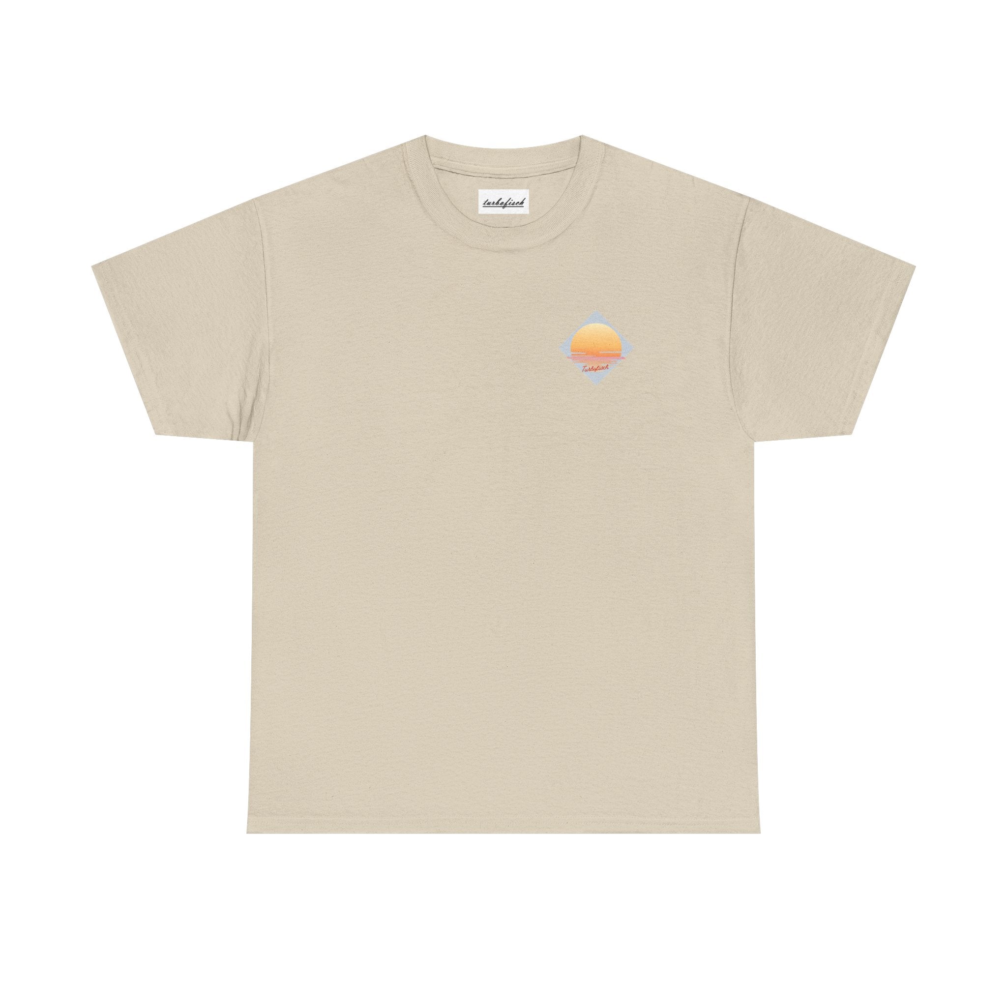 Beach Cross- T-Shirt — Sunset Palm Arrow - Tee