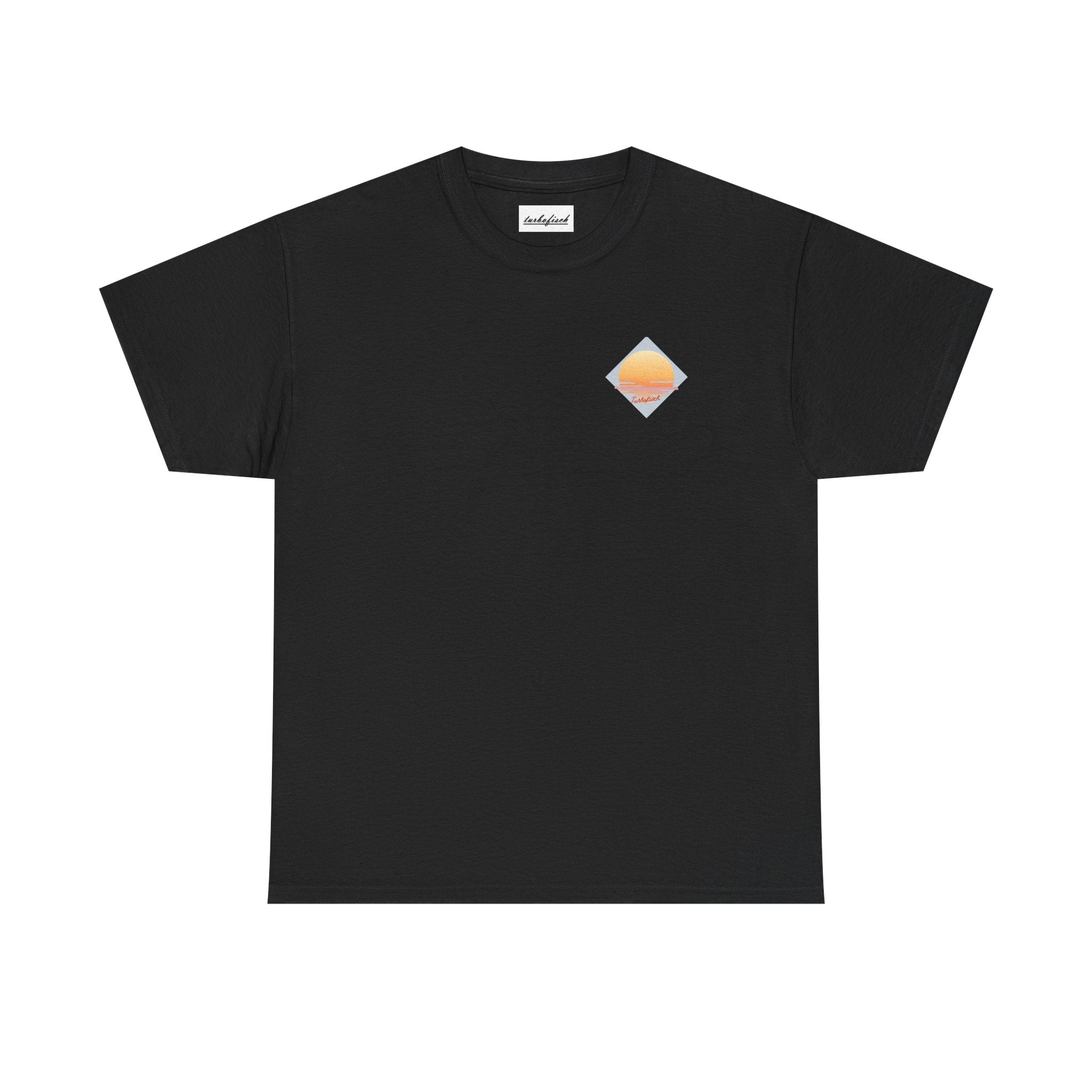 Beach Cross- T-Shirt — Sunset Palm Arrow - Tee
