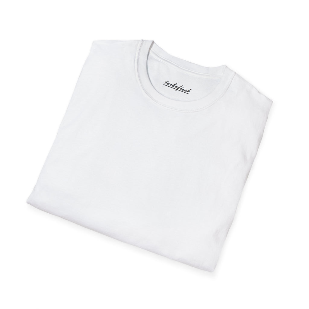 Kompass- Schildkröten -Graphic - großer Print T‑Shirt Herren - T-Shirt Damen -Unisex - 100% Baumwolle-  Nautical Turtle Mandala Back Print