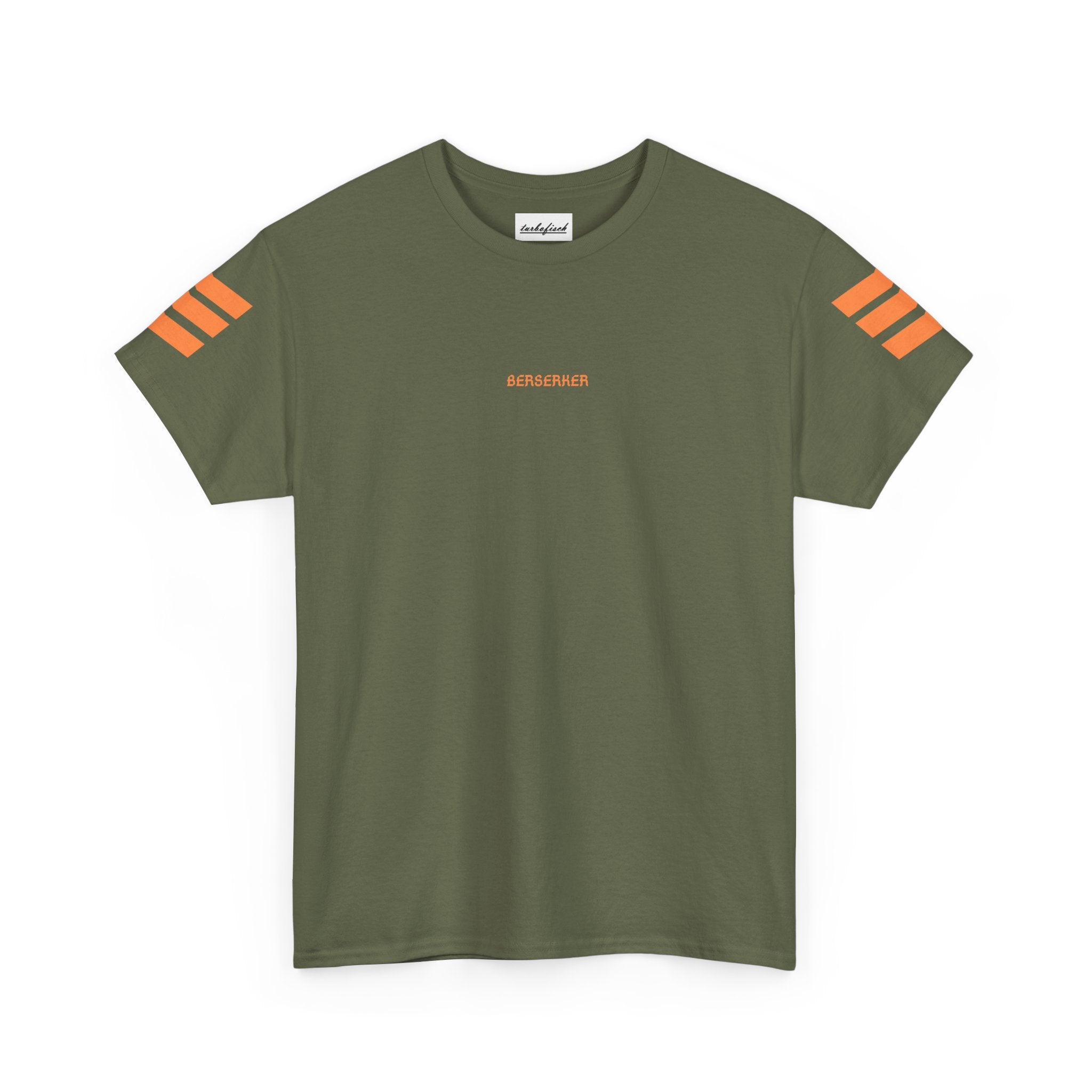 Viking Bear Tee — Orange Viking Bear Graphic T‑Shirt