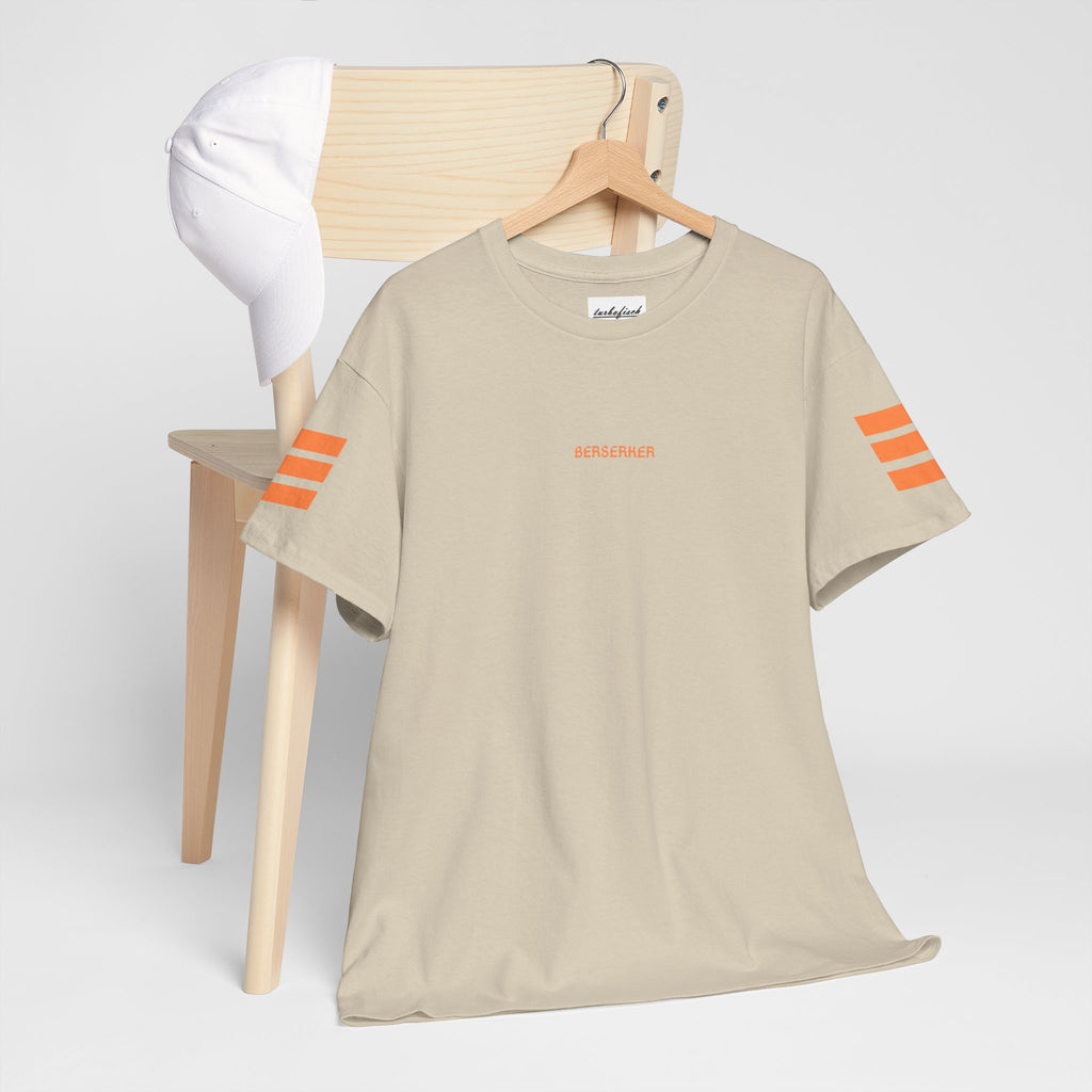 Viking Bear Tee — Orange Viking Bear Graphic T‑Shirt